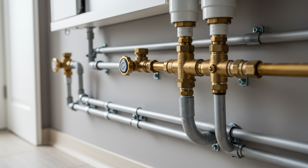 Raccordement eau et gaz