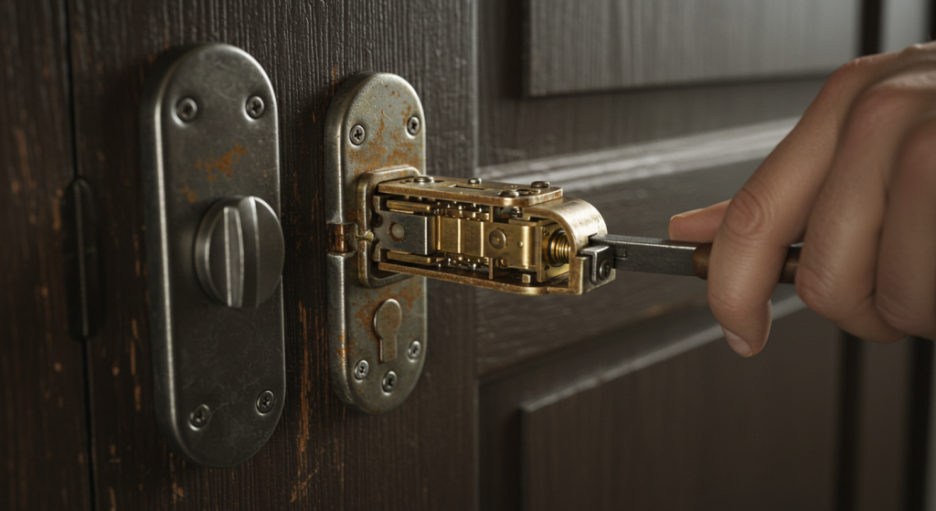 Un problème de serrurerie