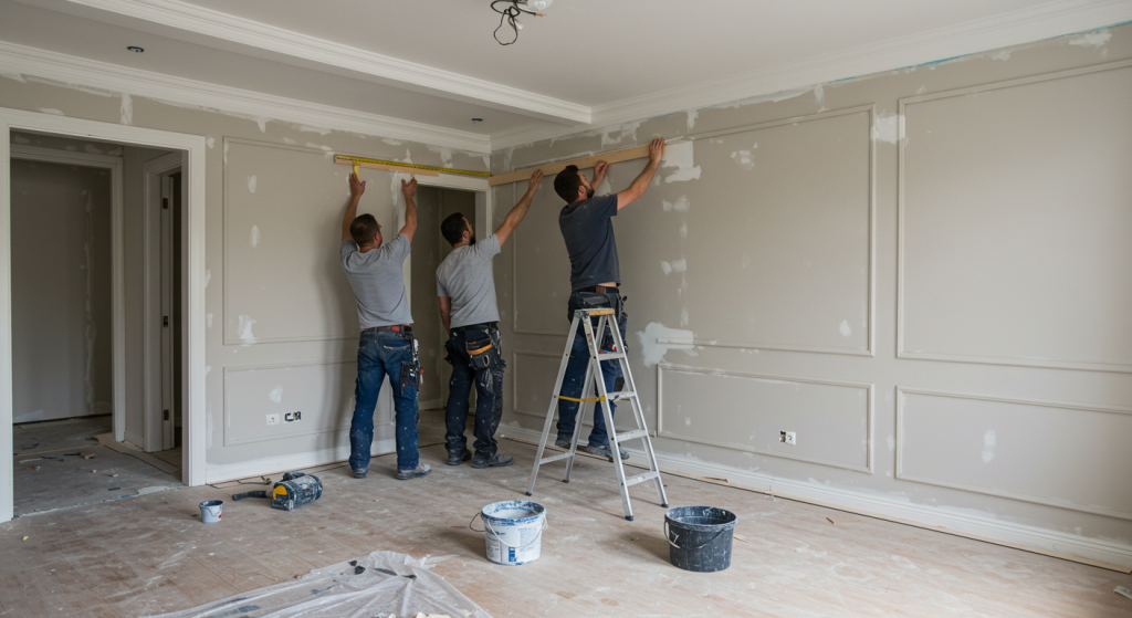 Les travaux de rénovation intérieur