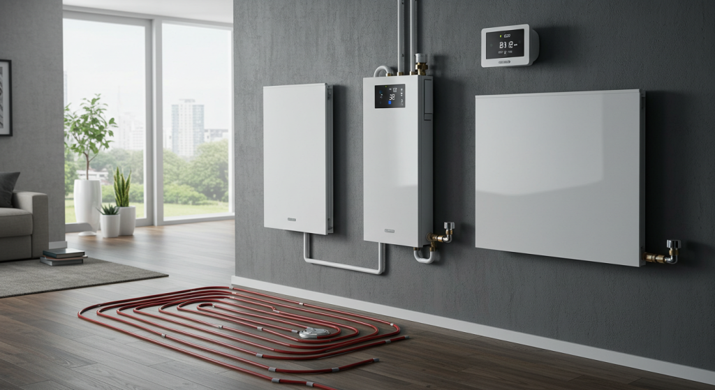 Un système de chauffage