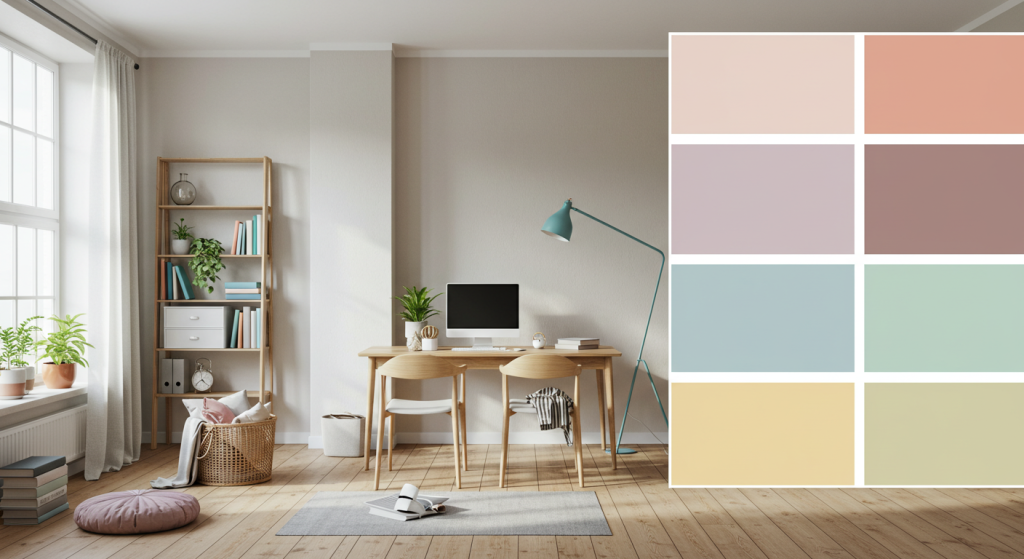 Choix de couleur pour une pièce lumineuse