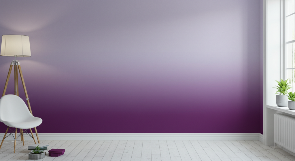 La peinture dégradé