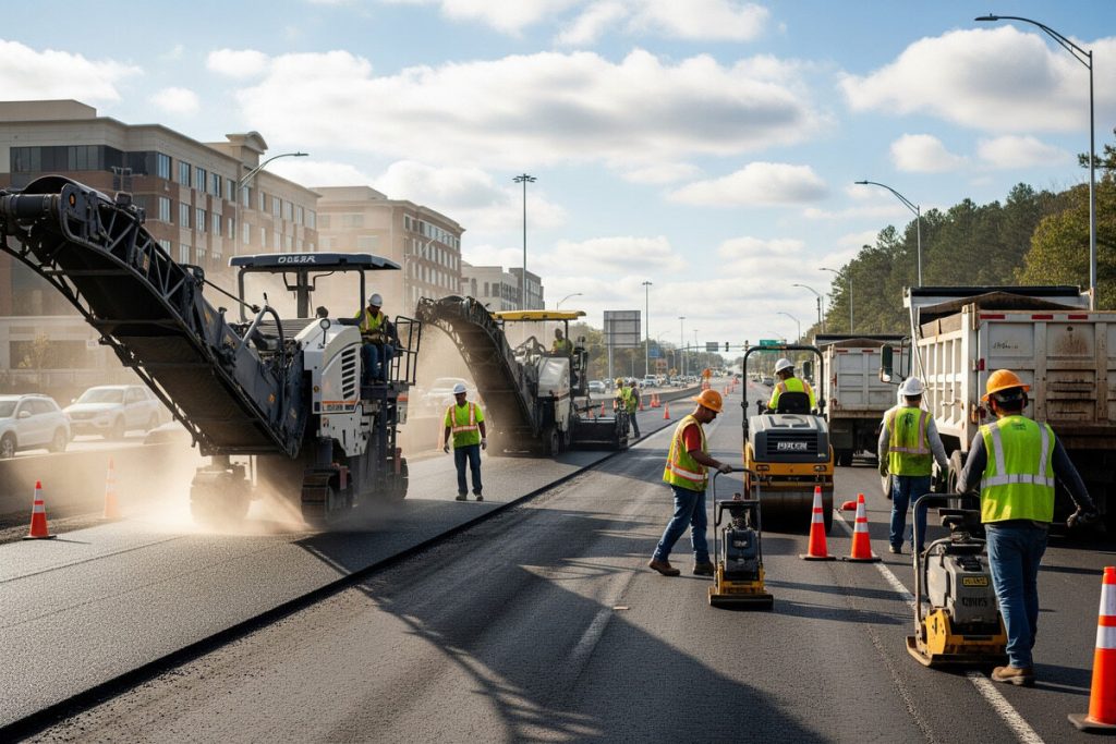 Réhabilitation de chaussée