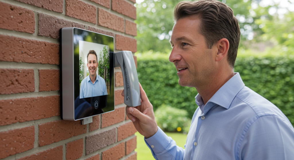 Utiliser une interphone vidéo