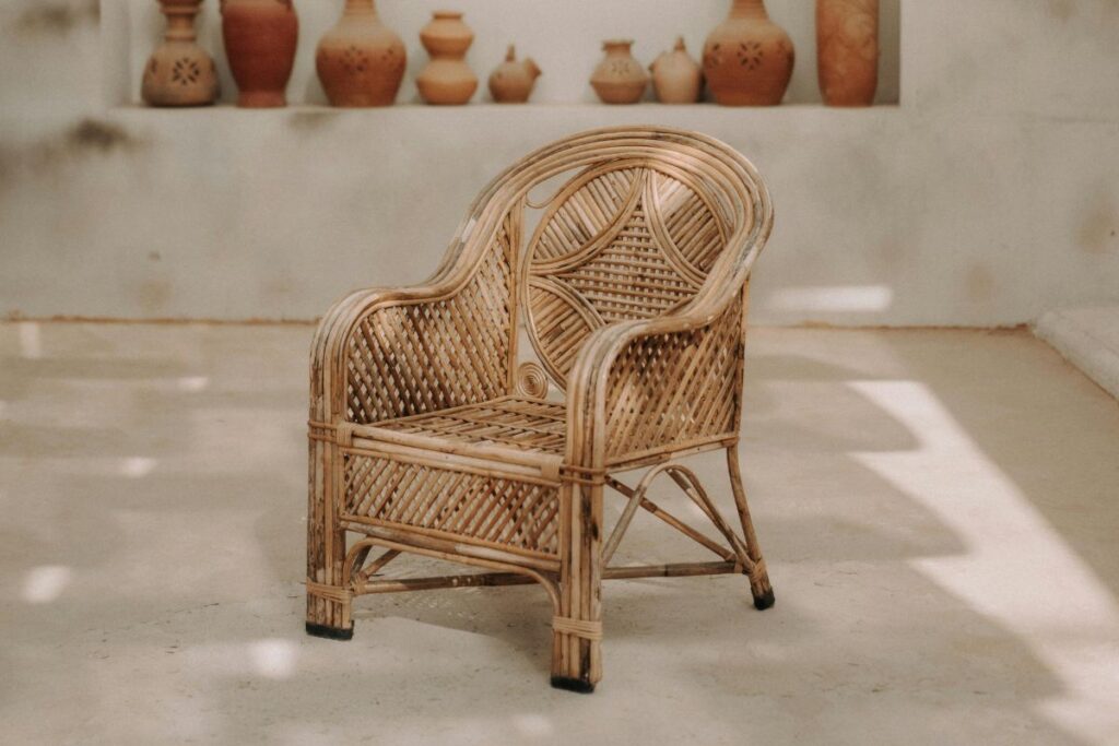 Rempaillage d'une chaise