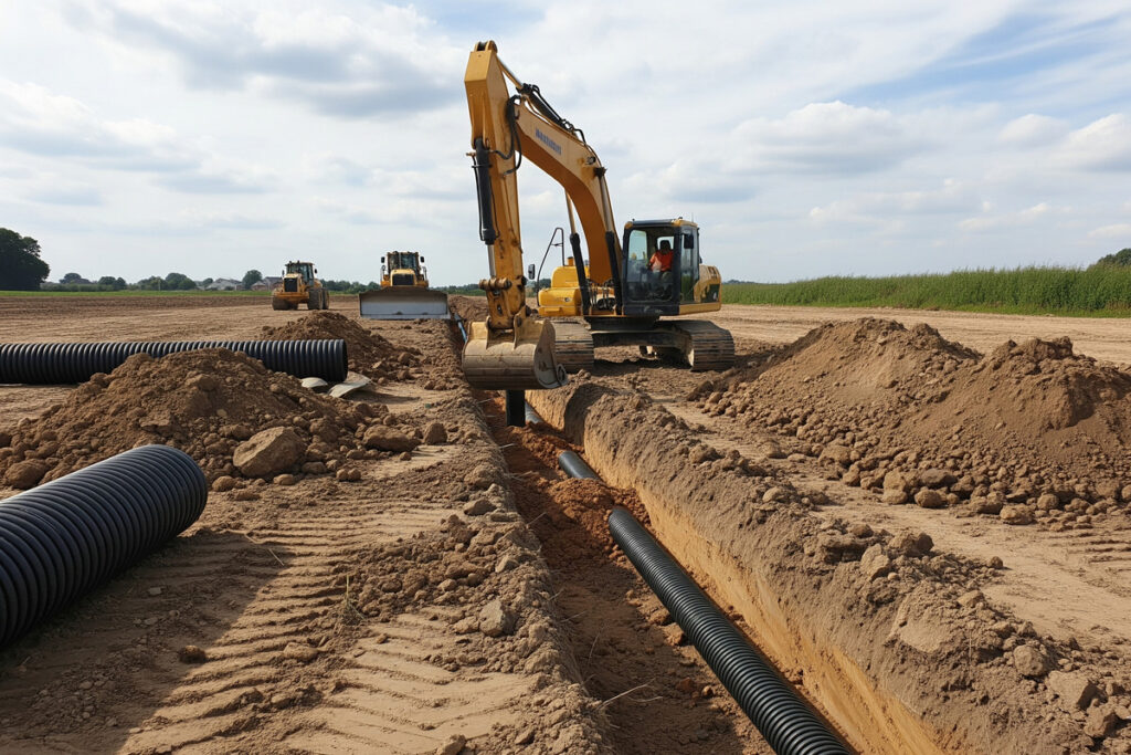 Terrassement et drainage