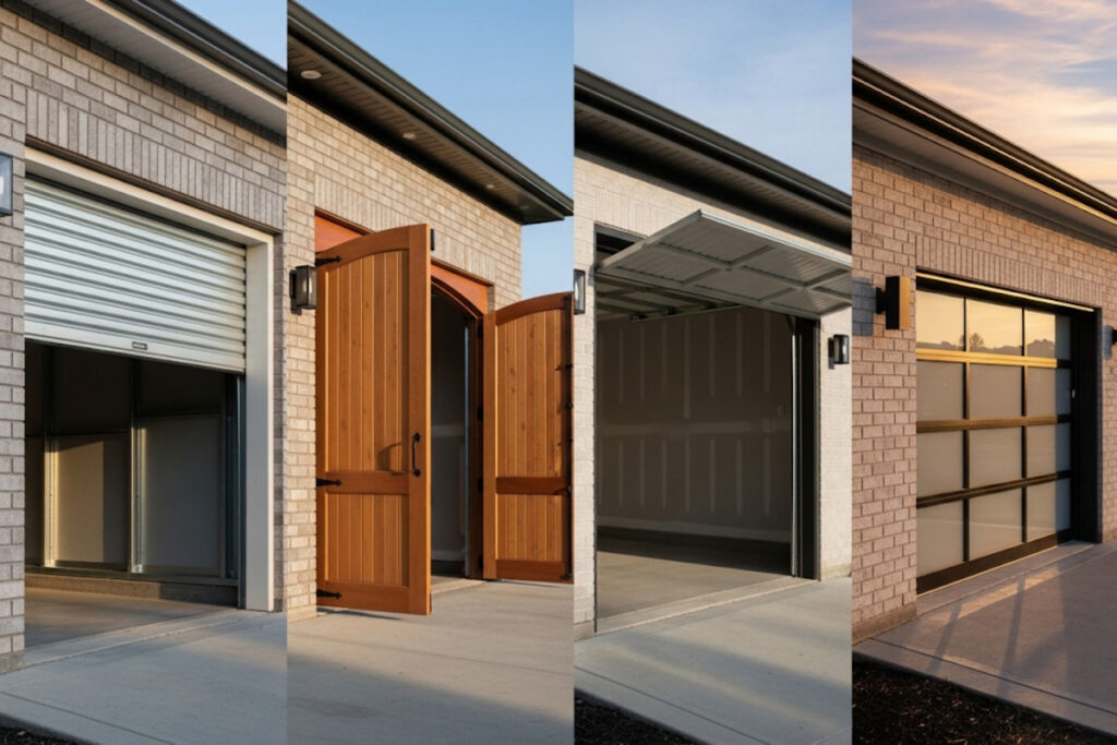 Types de porte de garage