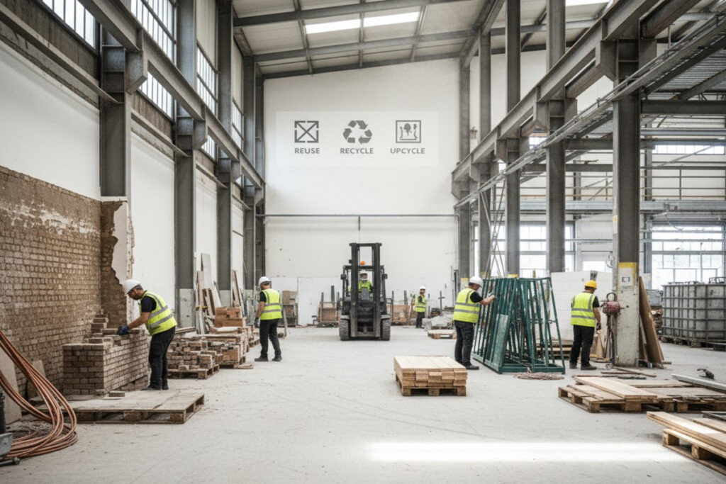 Valorisation des matériaux en déconstruction