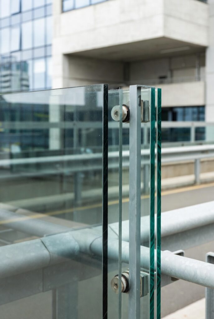 verre trempée garde-corps