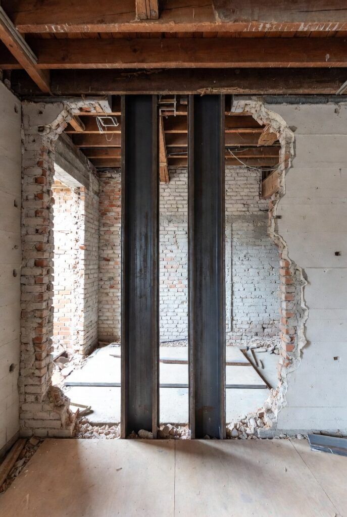 ouverture mur porteur