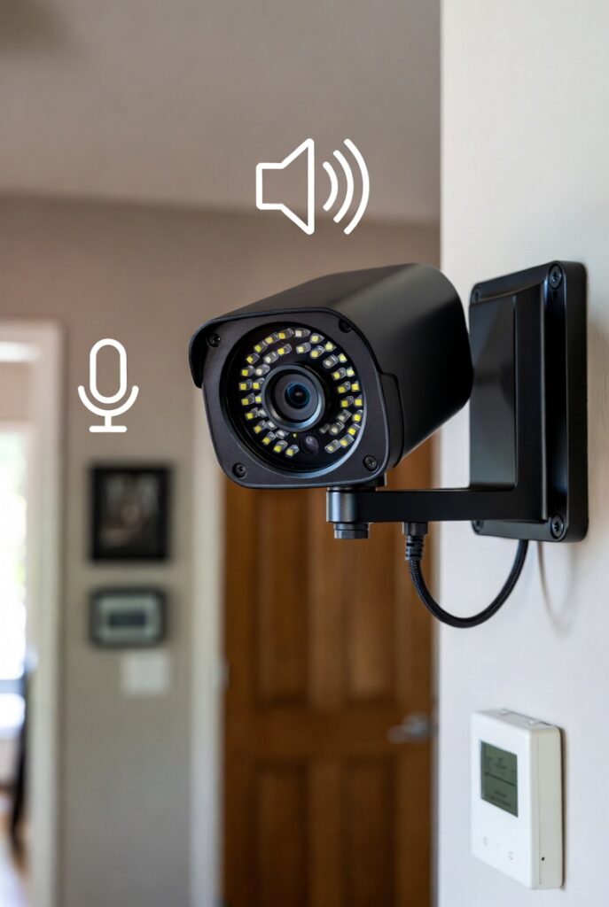 caméra de sécurité