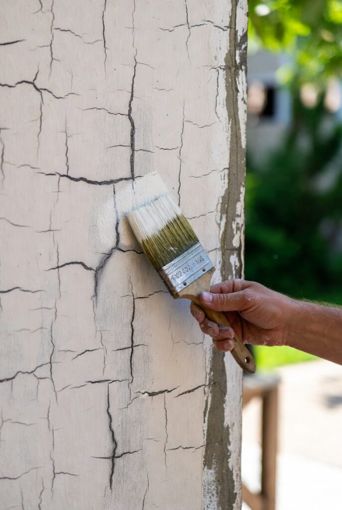 peinture de murs extérieurs