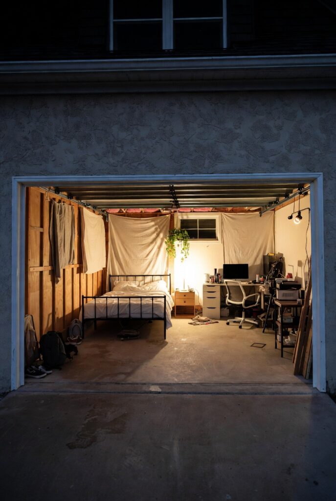 transformation de garage