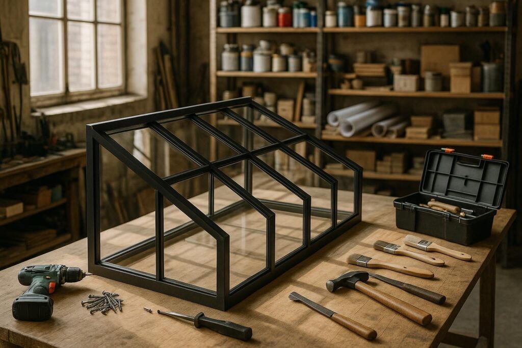 apprenez à fabriquer votre propre verrière d'atelier grâce à ce guide diy simple et détaillé, parfait pour apporter lumière et style à votre espace de travail.