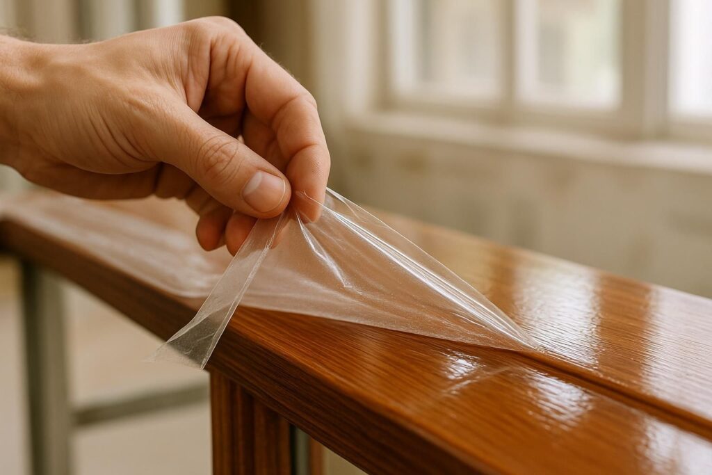découvrez comment enlever correctement la protection des menuiseries avant le séchage complet pour éviter tout dommage et garantir une finition parfaite.