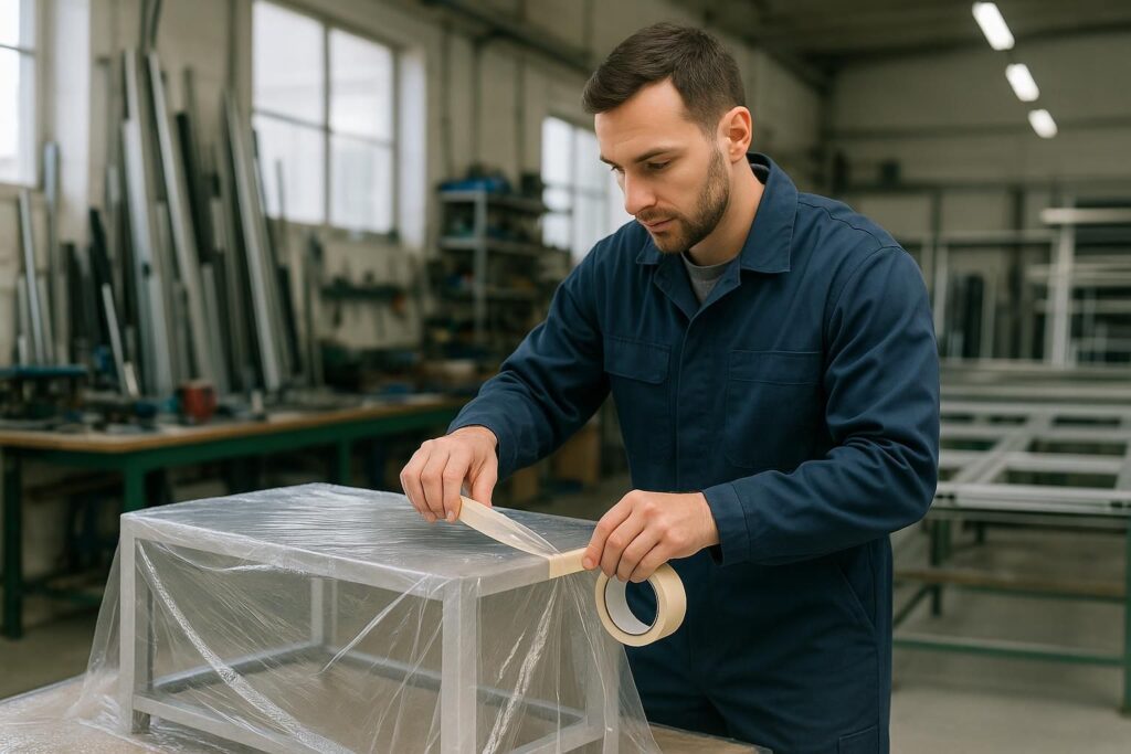 découvrez l'importance du temps consacré à la protection des meubles lors de la fabrication de menuiserie en aluminium pour garantir qualité et durabilité.