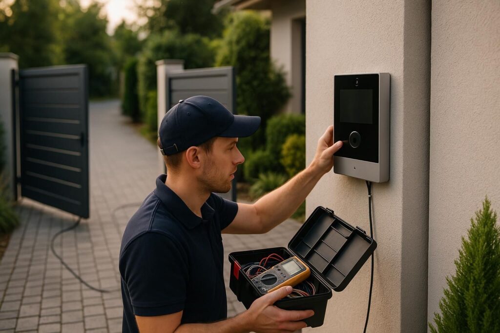 découvrez comment fabriquer un portail et gérer deux portails simultanément avec un seul portier vidéo pour une sécurité et une commodité optimales.