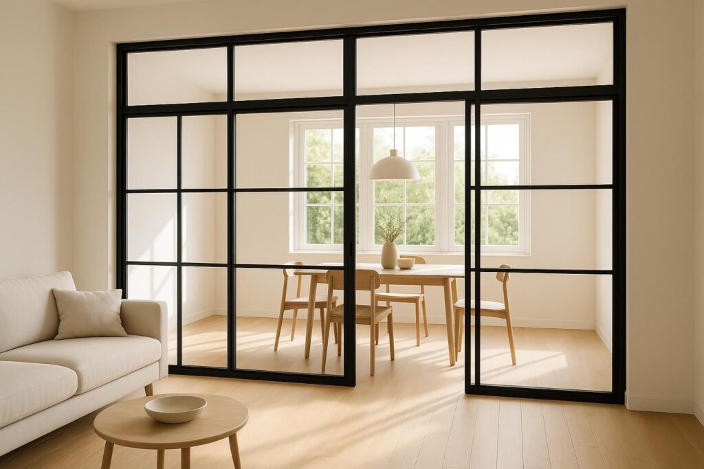 découvrez comment la verrière d'atelier permet de cloisonner vos espaces tout en conservant une luminosité optimale, alliant esthétisme et fonctionnalité.