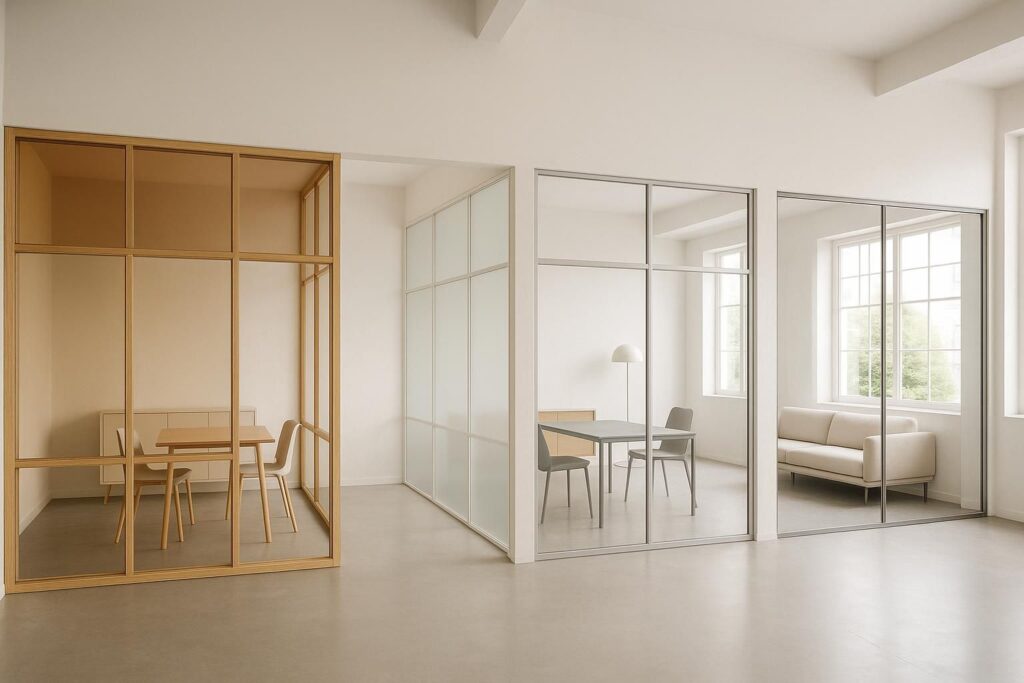 découvrez des alternatives design et élégantes à la traditionnelle verrière d'atelier noire pour sublimer votre intérieur avec style et originalité.