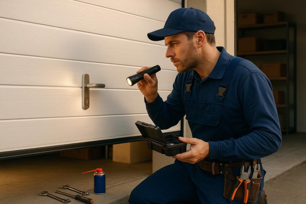 expert en réparation et installation de portes de garage à serrure bloquée. intervention rapide pour débloquer, réparer ou remplacer votre serrure et sécuriser votre garage.