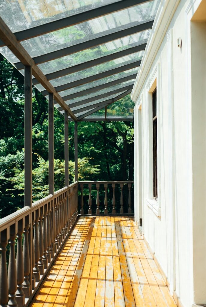 véranda moderne