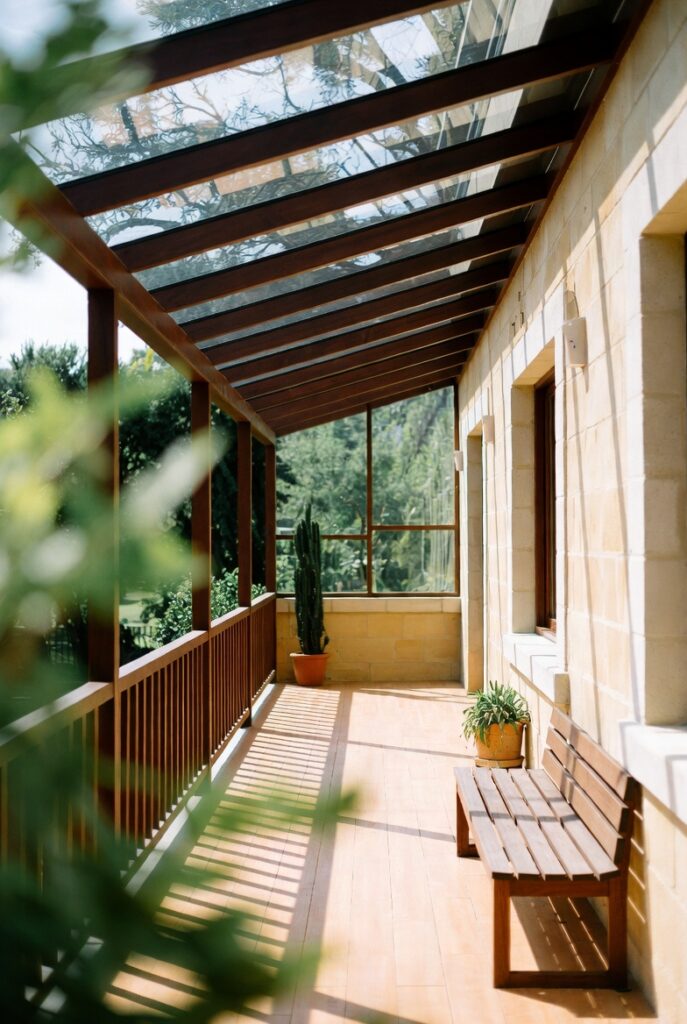 espace extérieur avec une belle vue