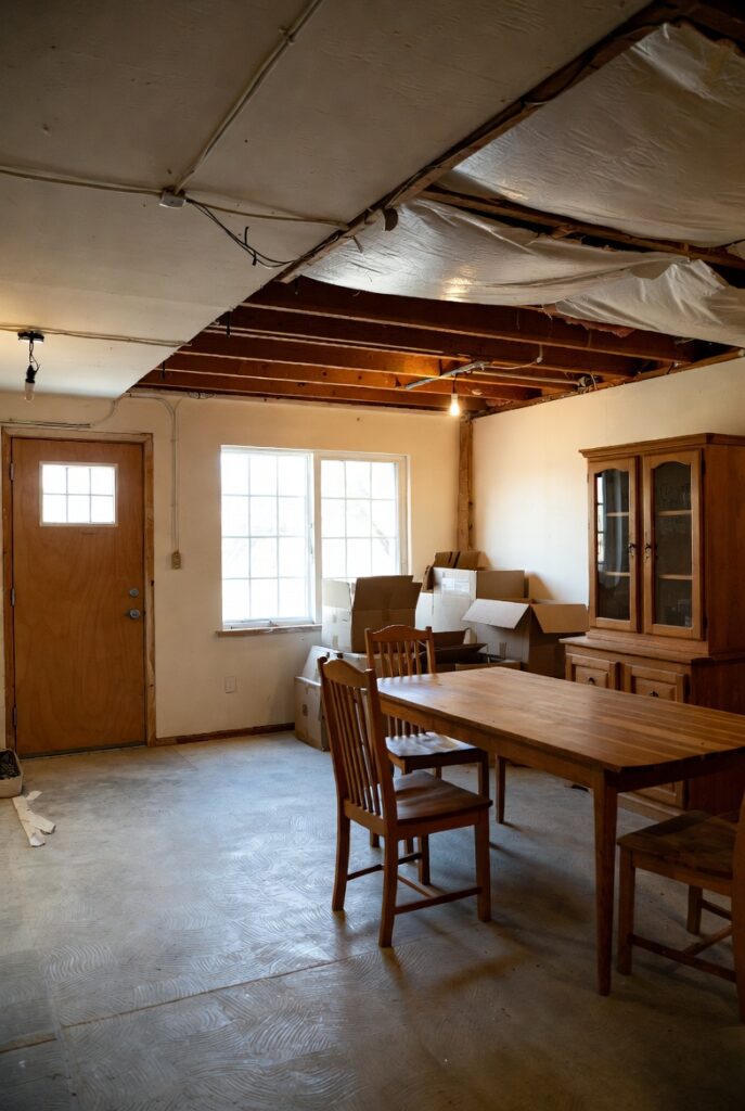 transformation de garage en chambre