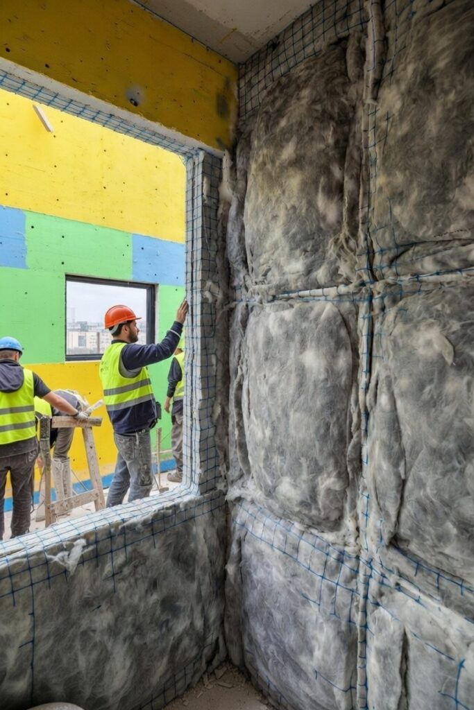isolation de murs