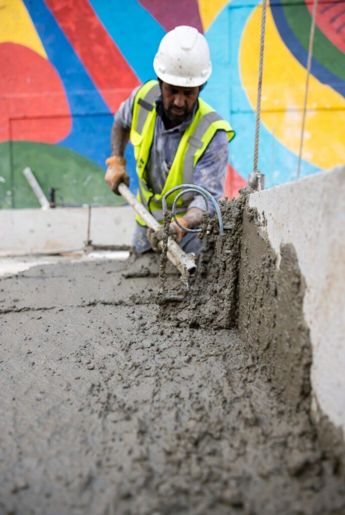 béton prêt à l'emploi